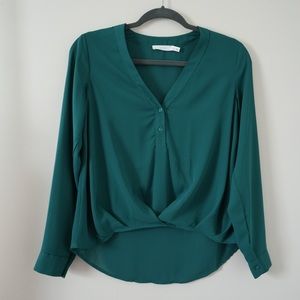 LUSH Green Blouse